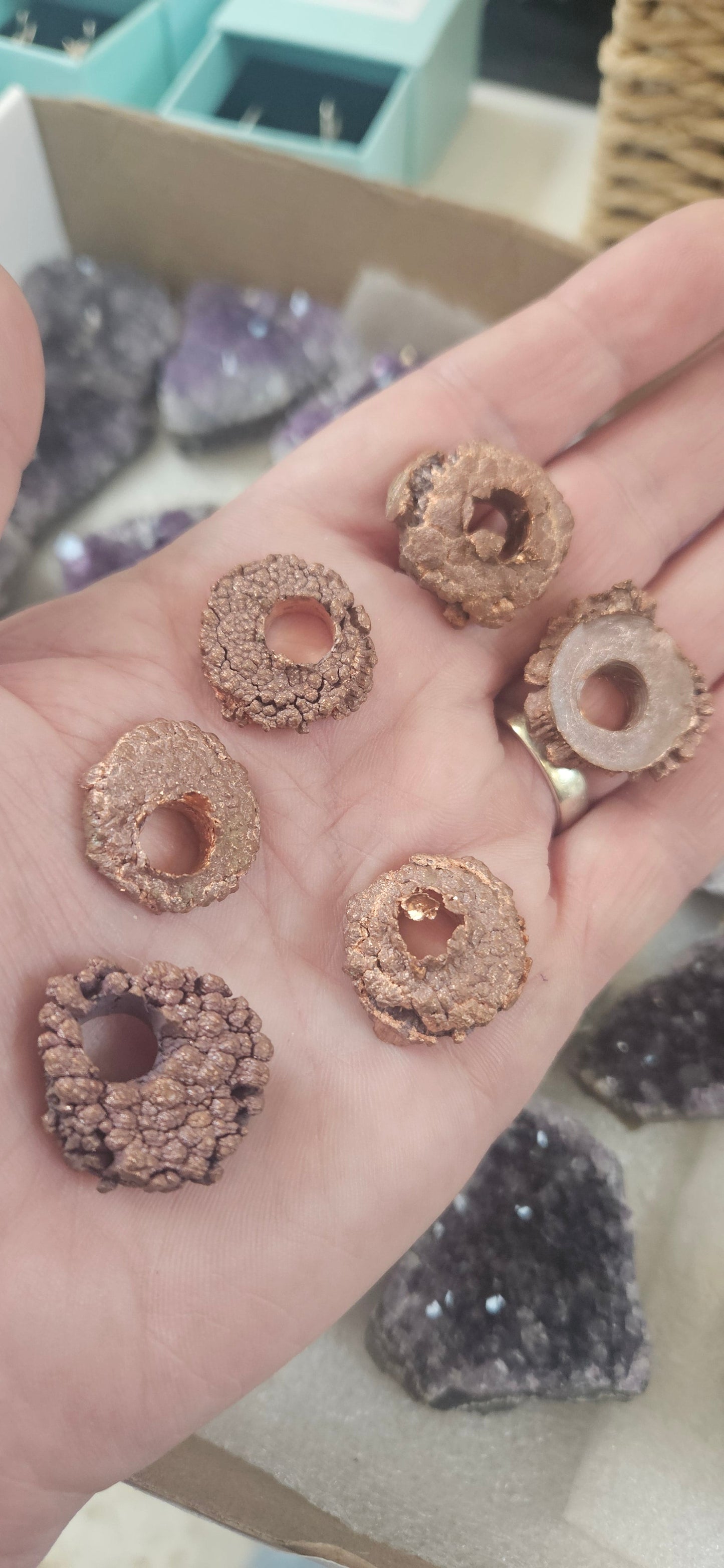 Crystals - Pendant - Natural Copper Charm